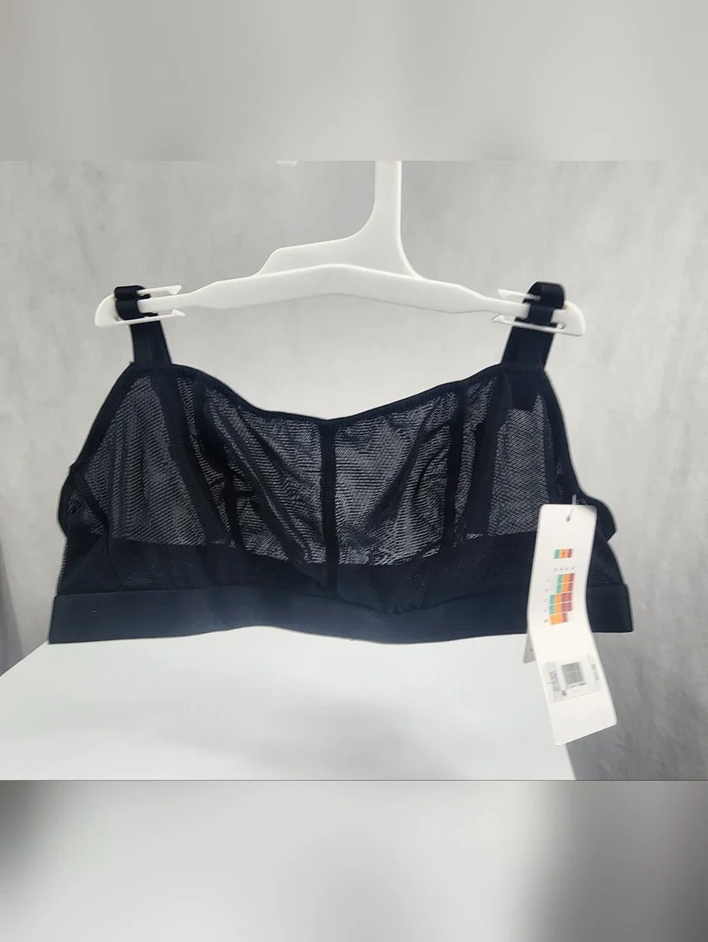 Copy Lively Sexy Mesh Straight Up Bralette - Picture 4 of 7